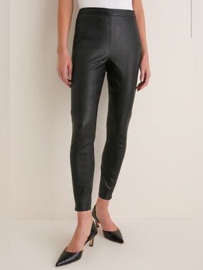Tuckernuck Black Leather Kenzie Leggings NWT (Retails: $498)